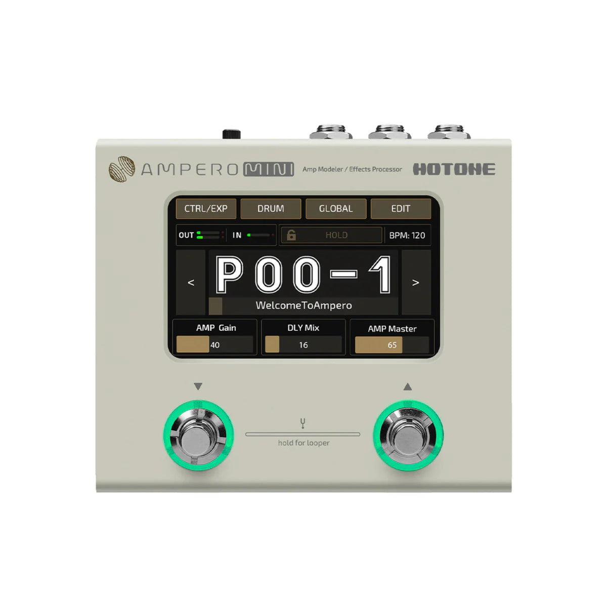 Hotone | AMPERO MINI | Dual-Core DSP Next Gen Amp Modeller & Multi Effects Processor-Hotone-Infinite Music