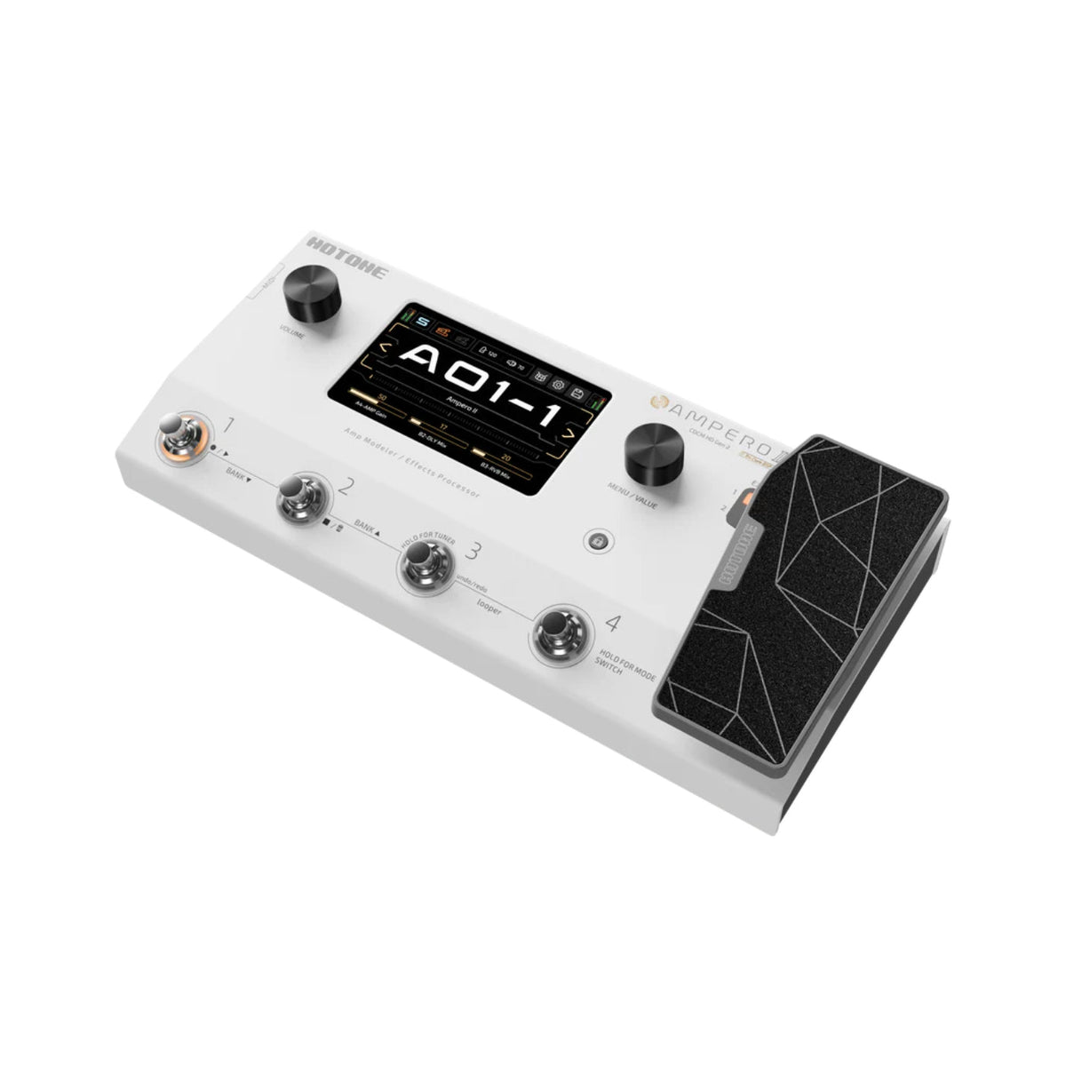 Hotone Ampero II - 2nd Gen with Expression Pedal MP350-Hotone-Infinite Music