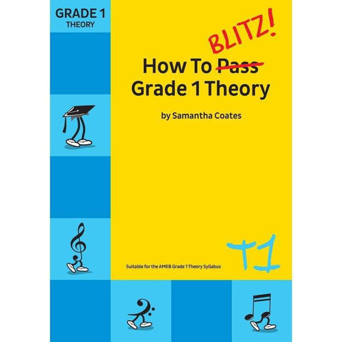 How To Blitz Grade 1 Theory Book-How To Blitz Theory-Infinite Music