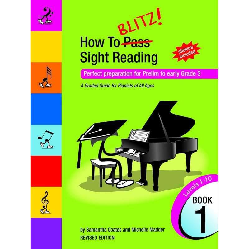 How To Blitz Sight Reading Book 1-How To Blitz Theory-Infinite Music