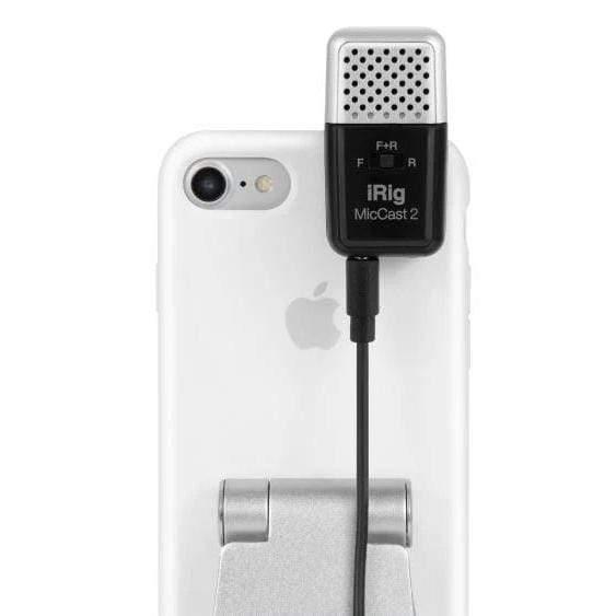 IK Multimedia iRig Mic Cast 2 Voice Recording Microphone For Android & iOS-IK Multimedia-Infinite Music