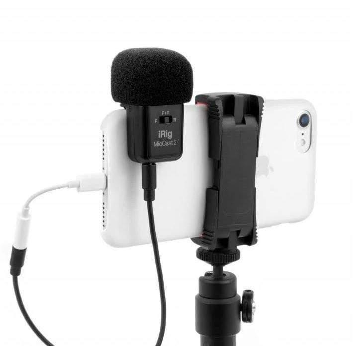 IK Multimedia iRig Mic Cast 2 Voice Recording Microphone For Android & iOS-IK Multimedia-Infinite Music