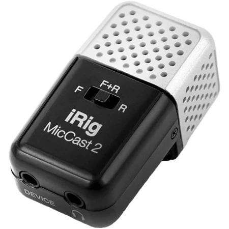 IK Multimedia iRig Mic Cast 2 Voice Recording Microphone For Android & iOS-IK Multimedia-Infinite Music