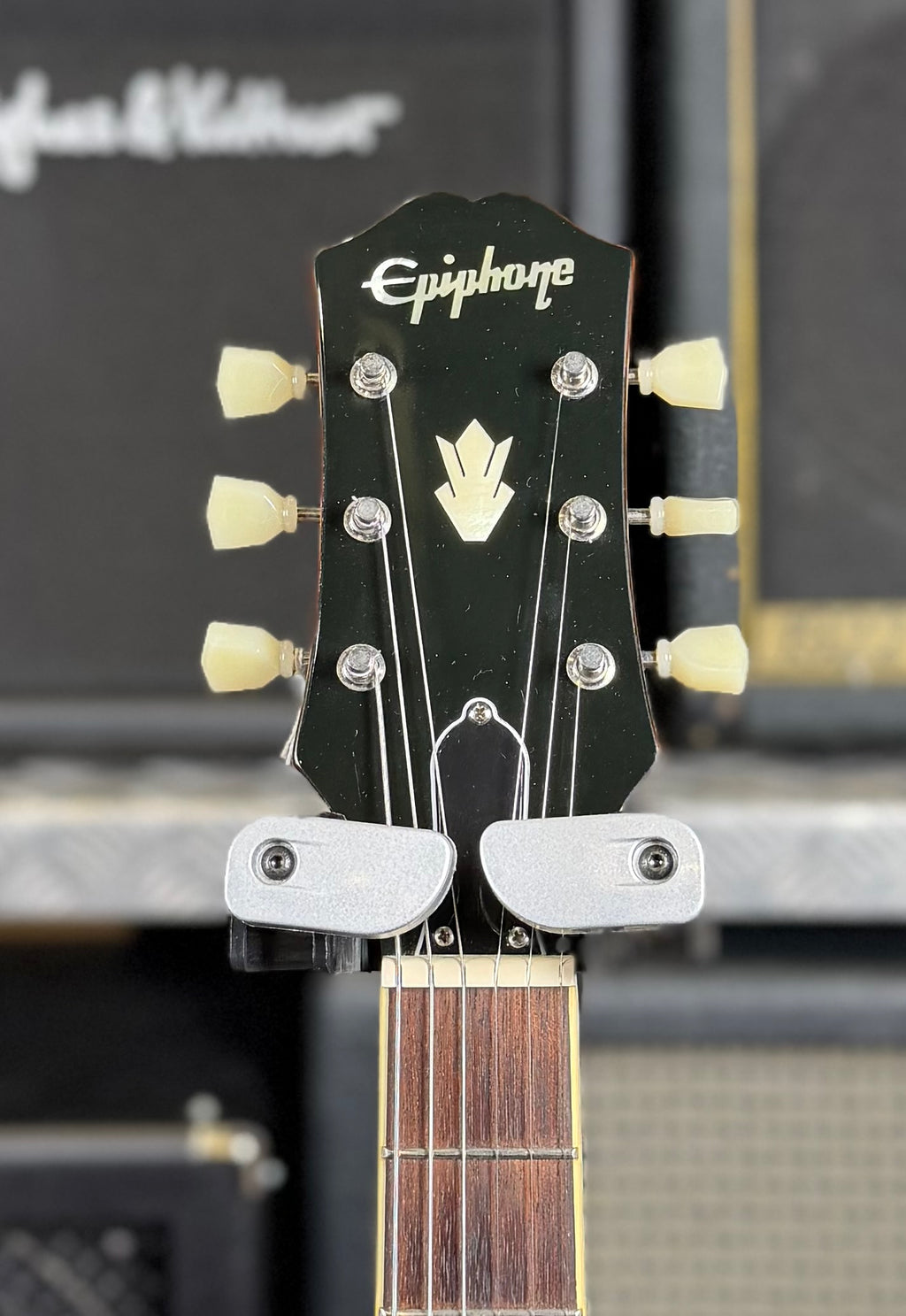 Epiphone ES-335 IG Electric Guitar Semi-Hollow- Vintage Sunburst  W/- Gig Bag (Pre Owned)