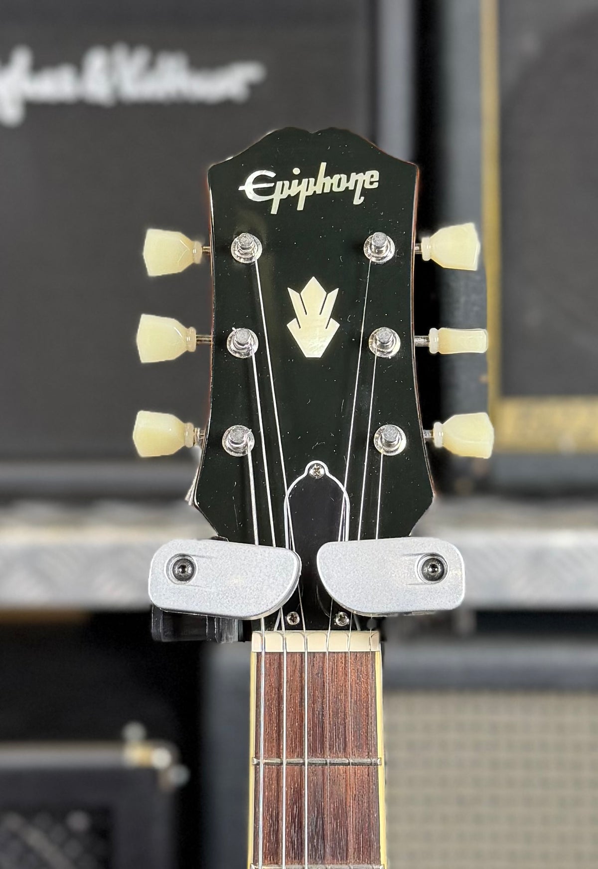 Epiphone ES-335 IG Electric Guitar Semi-Hollow- Vintage Sunburst  W/- Gig Bag (Pre Owned)