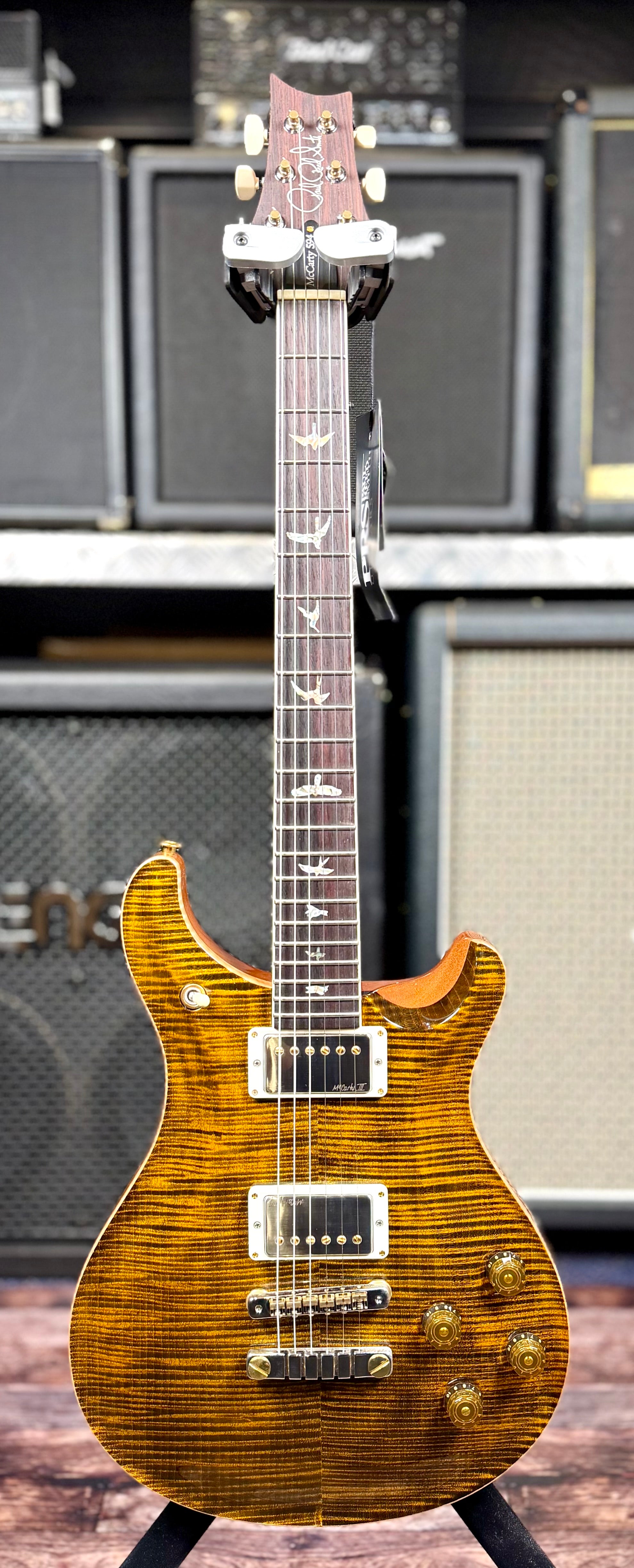 PRS McCarty 594 10 TOP - Yellow Tiger- W- Deluxe Hardcase