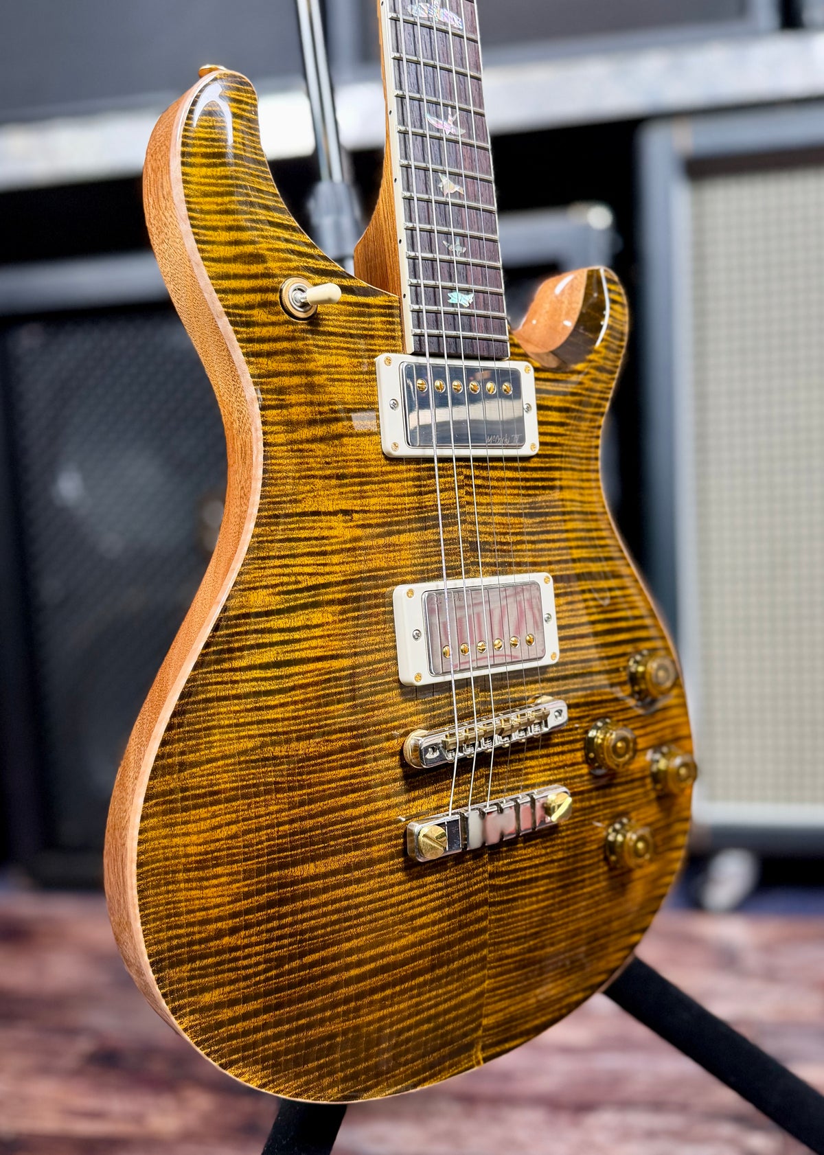 PRS McCarty 594 10 TOP - Yellow Tiger- W- Deluxe Hardcase