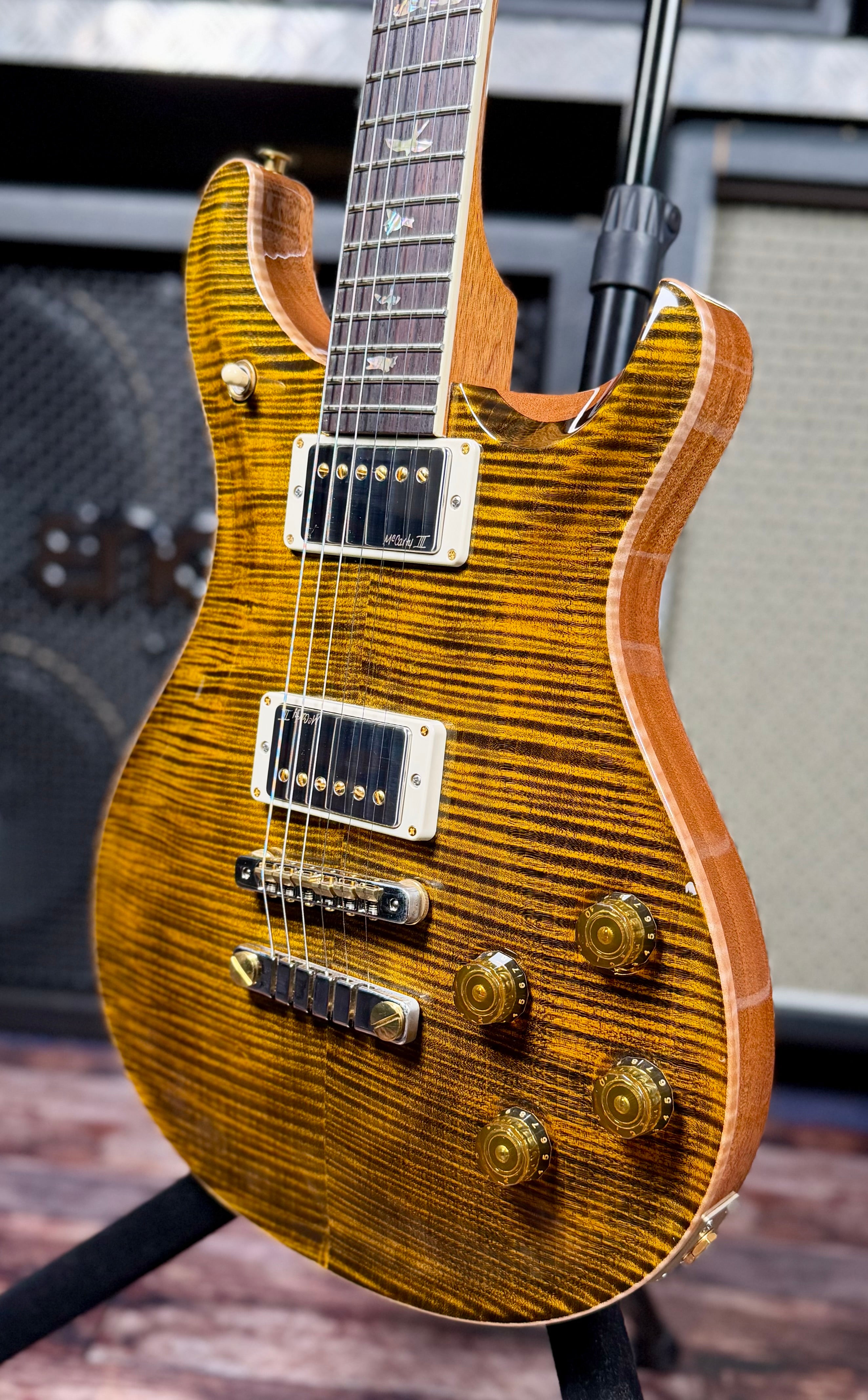 PRS McCarty 594 10 TOP - Yellow Tiger- W- Deluxe Hardcase