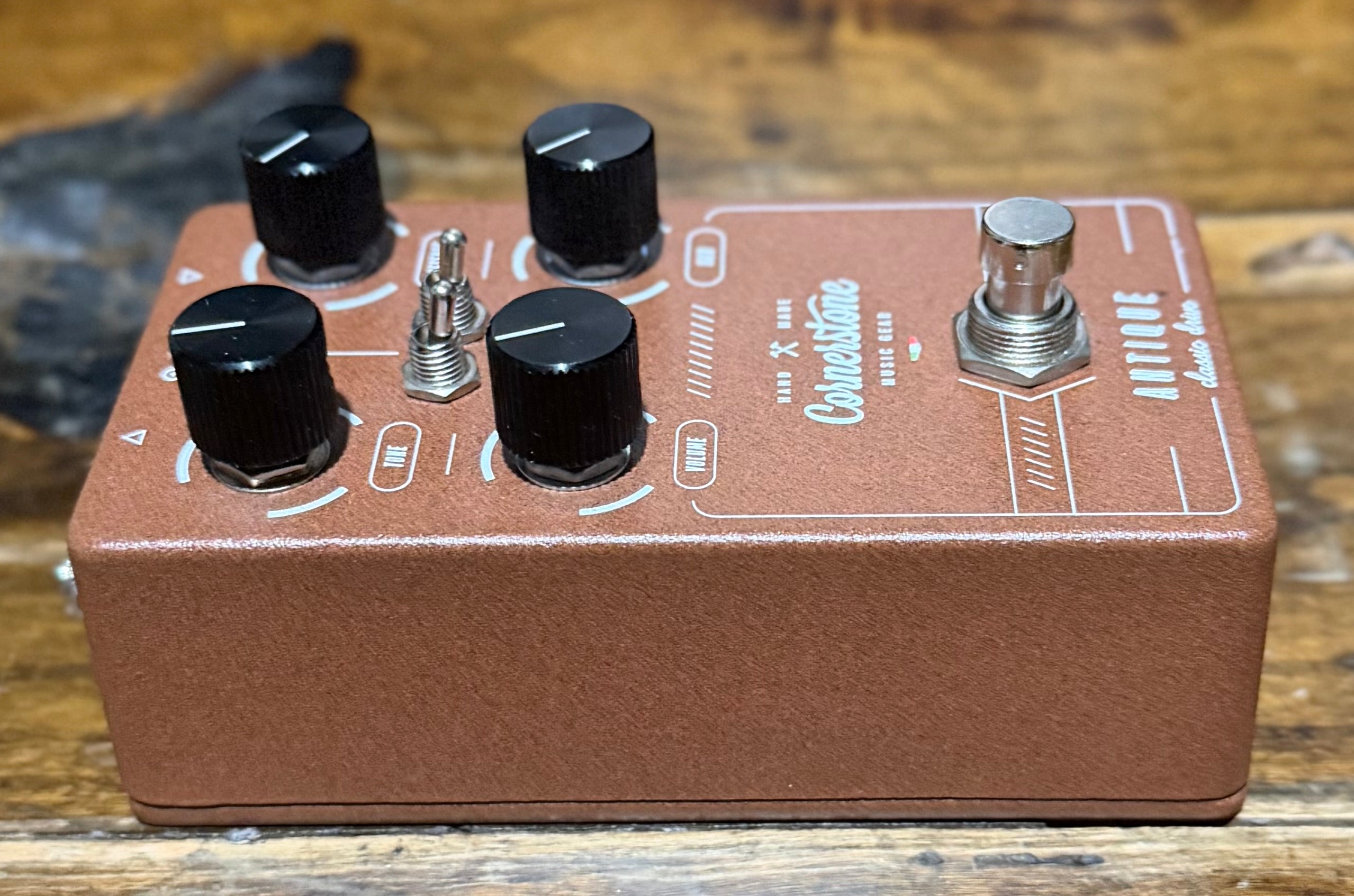 Cornerstone Antique V2 Overdrive Pedal - inc Box (Pre Owned)