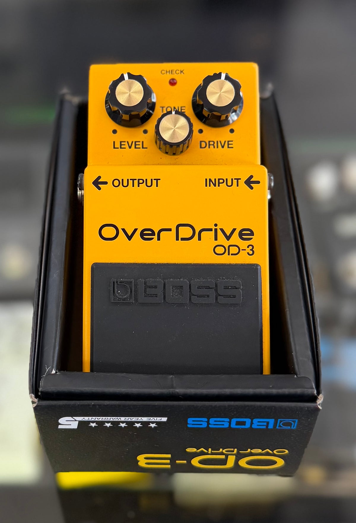 Boss OD-3 Overdrive Guitar Pedal  W- Box (Pre Owned)