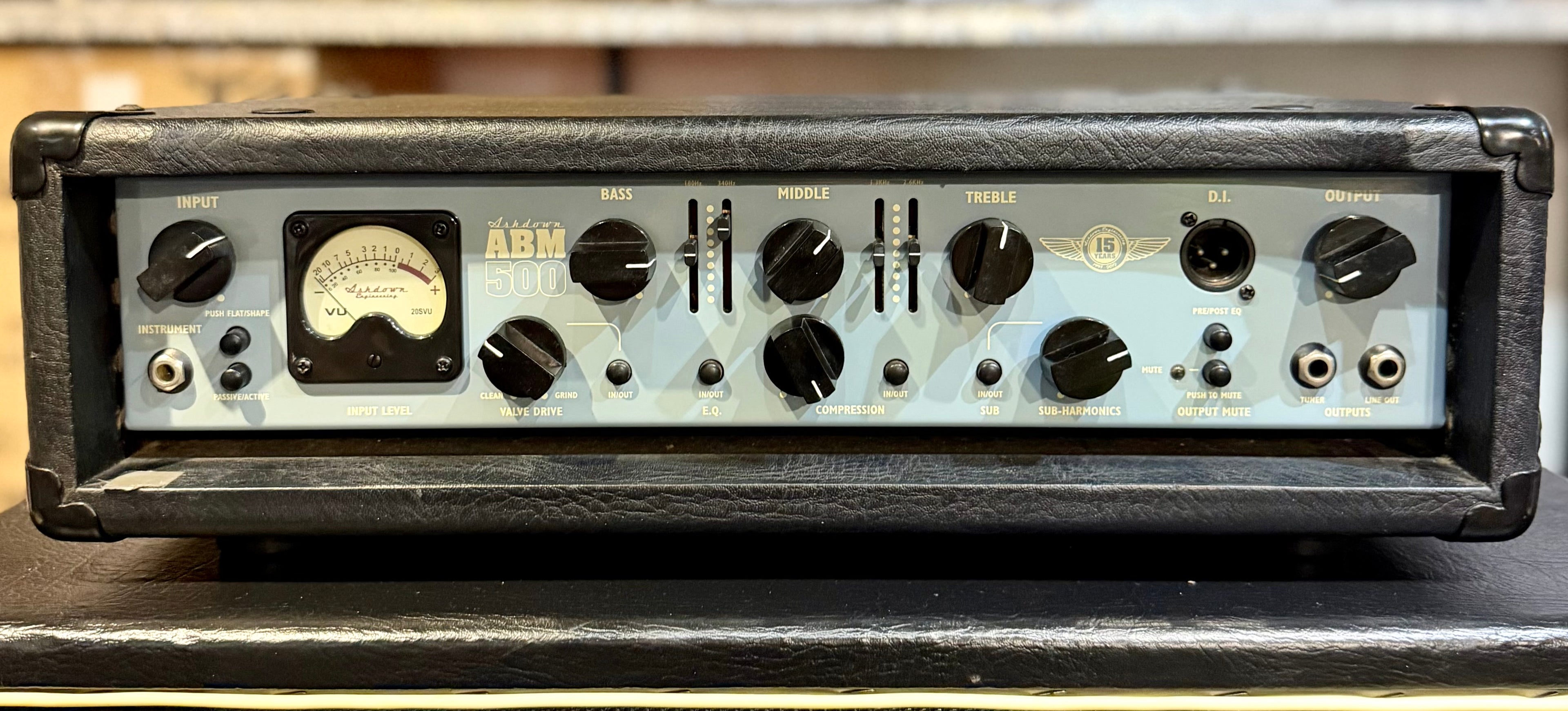 2012 Ashdown ABM 500 EVO-III - 575 WATT BASS AMP HEAD W/COMPRESSOR ABM500H ( Pre Owned)