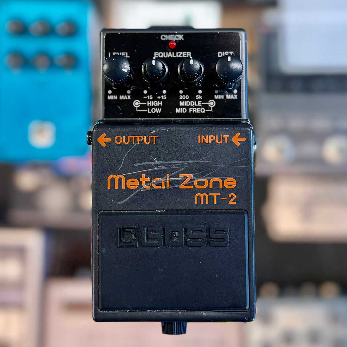 Boss MT-2 Metal Zone Guitar Pedal (Pre Owned) 2004 GS61499