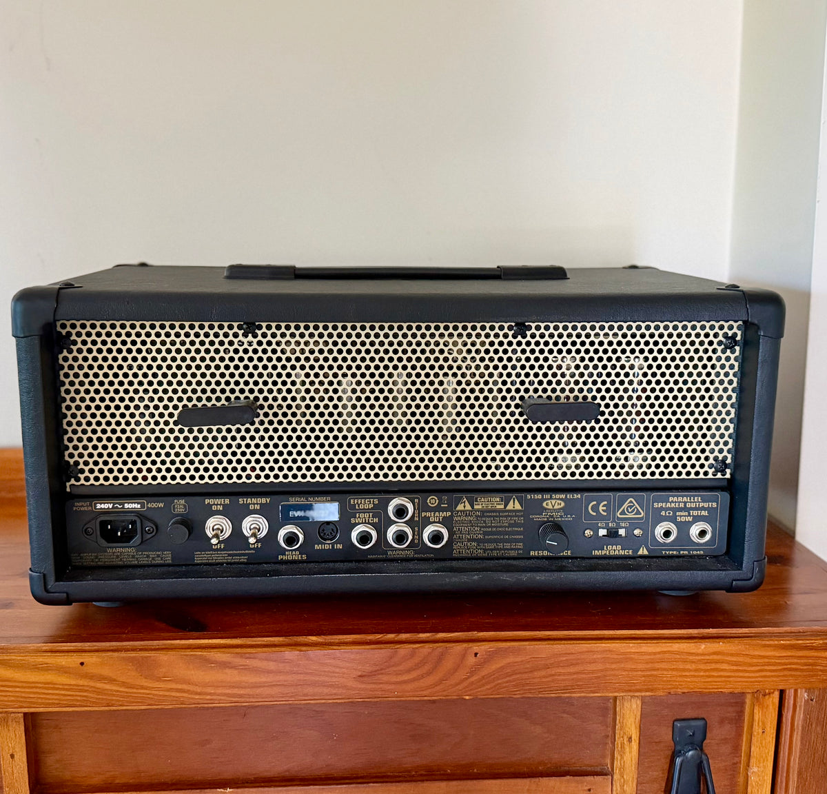 EVH 5150III 50w EL34 Amplifier Head W/Footswitch ( Pre Owned )