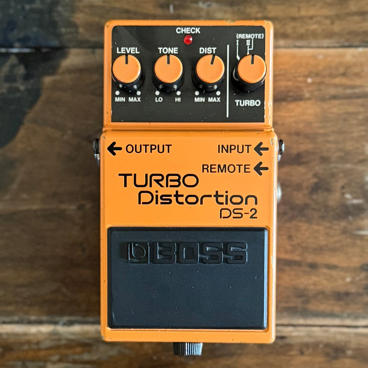 Boss DS-2 Turbo Distortion Pedal- Taiwan - January 1999 ( Pre Owned) LL86644