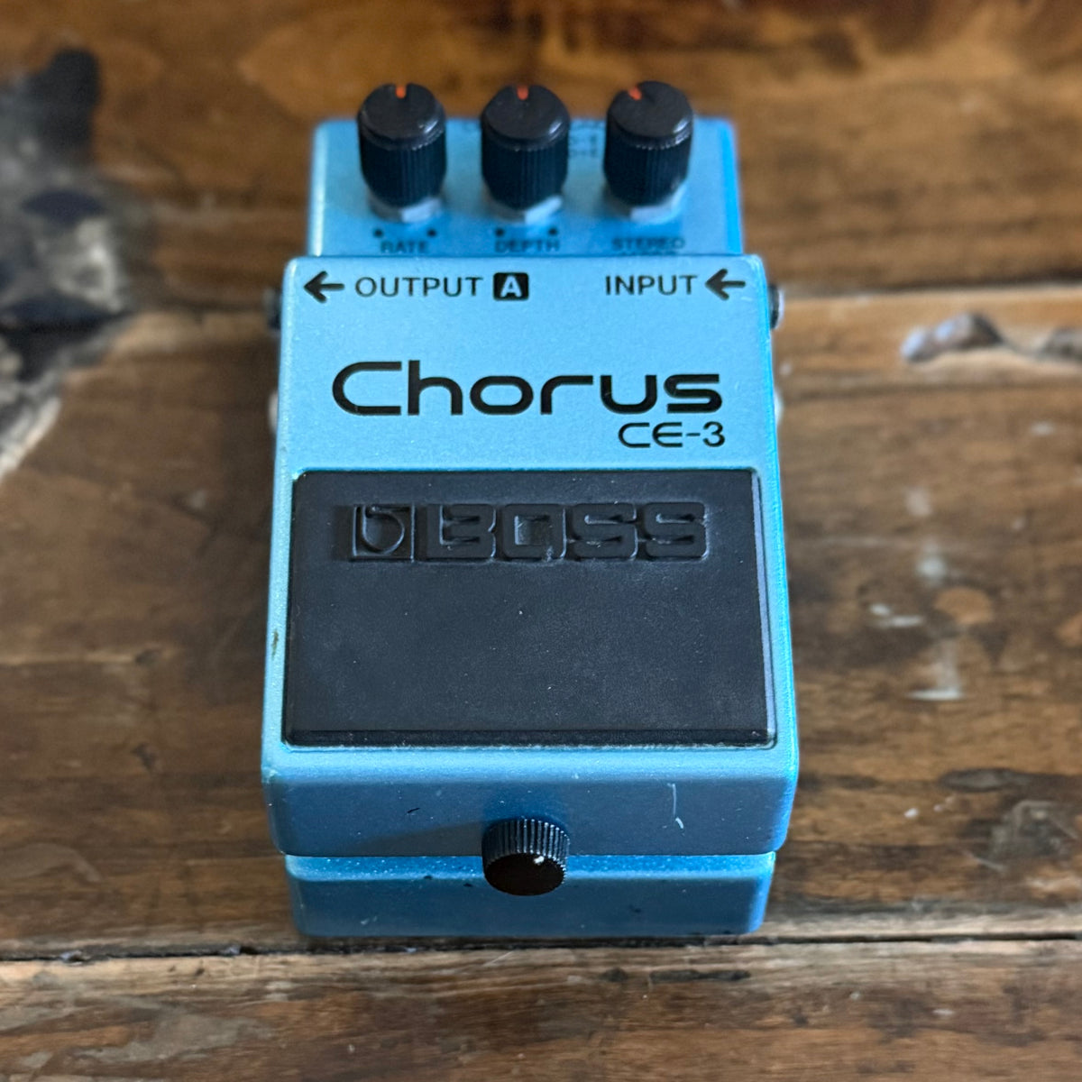 Vintage Boss CE-3 Chorus Pedal- Japan - October 1987 - No Label  ( Pre Owned ) 836356