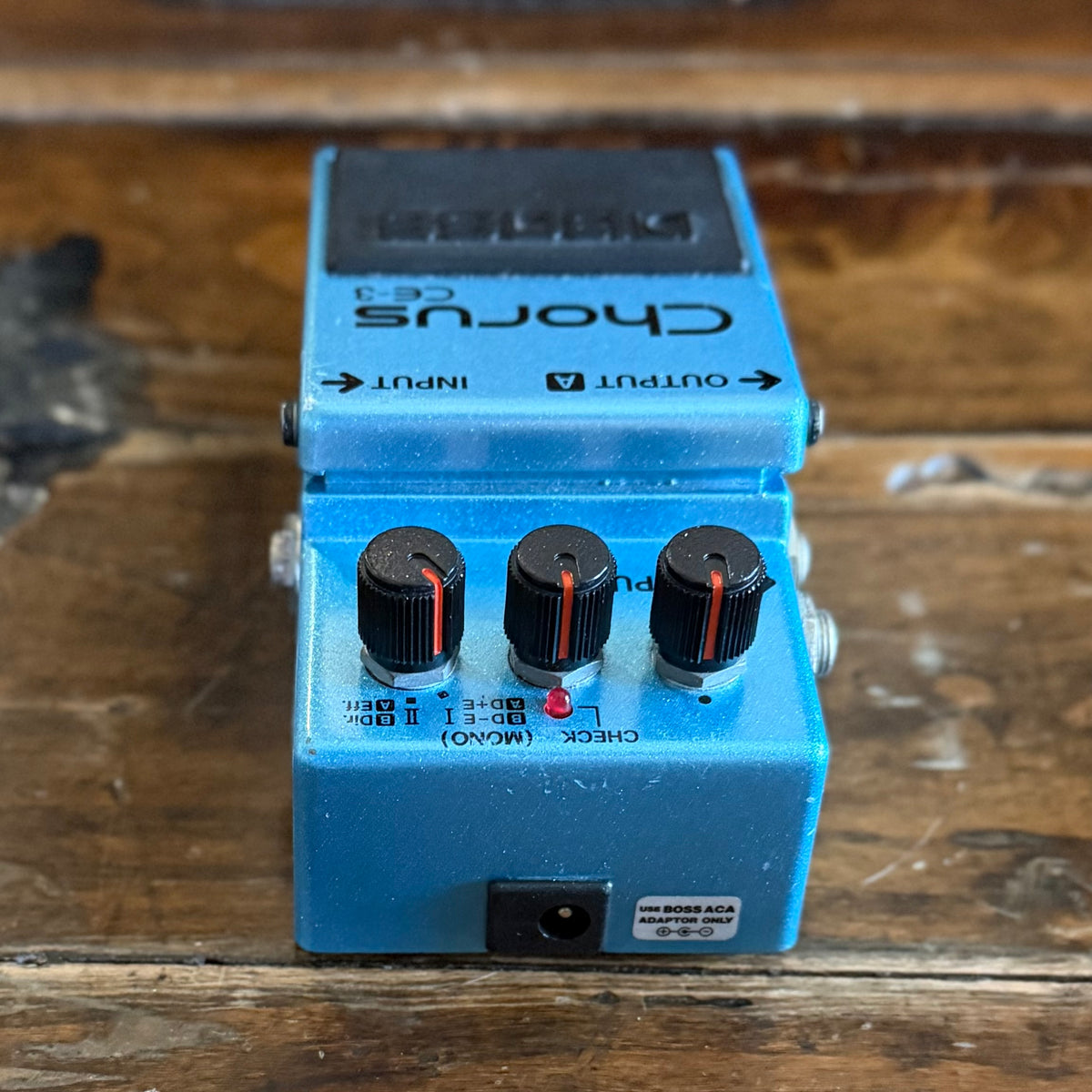 Vintage Boss CE-3 Chorus Pedal- Japan - October 1987 - No Label  ( Pre Owned ) 836356
