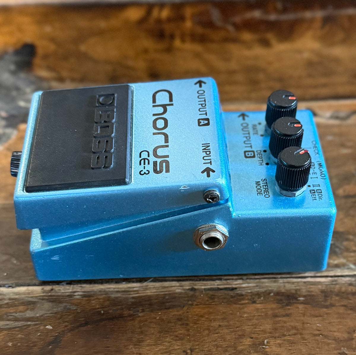 Vintage Boss CE-3 Chorus Pedal- Japan - October 1987 - No Label  ( Pre Owned ) 836356