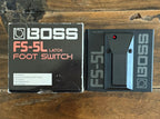 Boss FS-5L Latching Footswitch - November 1997- In Box - (Pre Owned)
