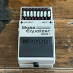 Boss GEB-7 Bass Equalizer Guitar Pedal - Oct 2004 -Taiwan  (Pre Owned)