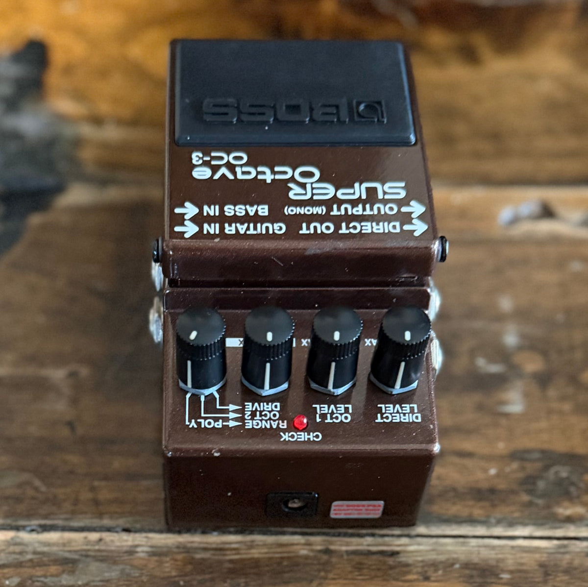Boss OC-3 Super Octave Pedal- Taiwan - ( Pre Owned)