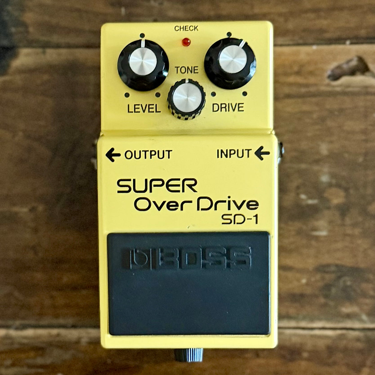 Boss SD-1 Super Overdrive Pedal- Taiwan - October 2003- With Box( Pre Owned ) QR57915