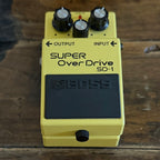 Boss SD-1 Super Overdrive Pedal- Taiwan - October 2003- With Box( Pre Owned ) QR57915