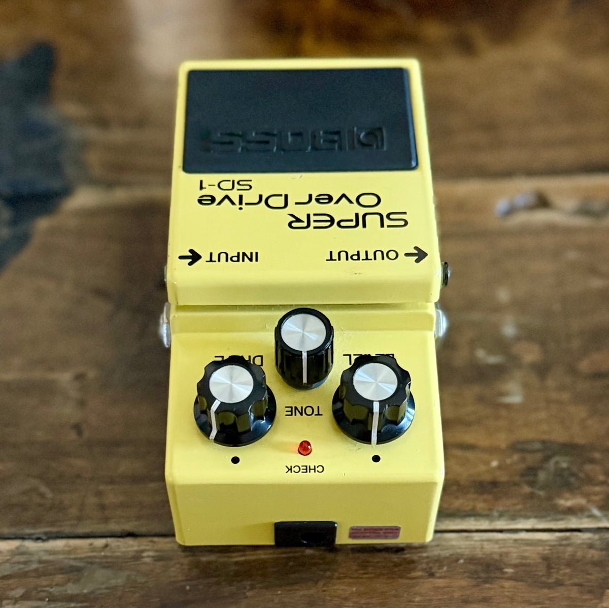 Boss SD-1 Super Overdrive Pedal- Taiwan - October 2003- With Box( Pre Owned ) QR57915