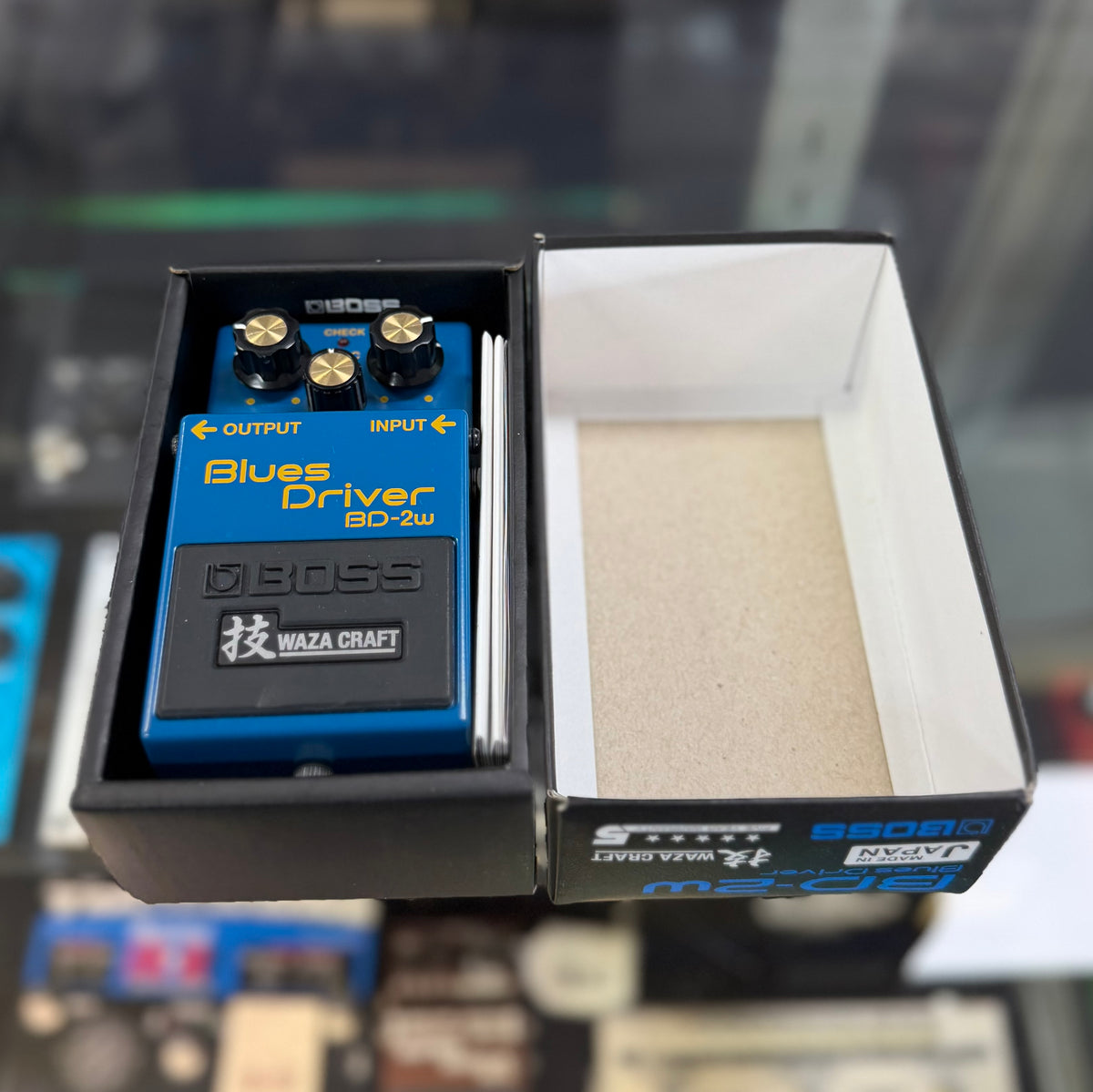 Boss BD-2W Blues Driver Pedal - Japan - May 2022 ( Pre Owned... With Box) B8N9422