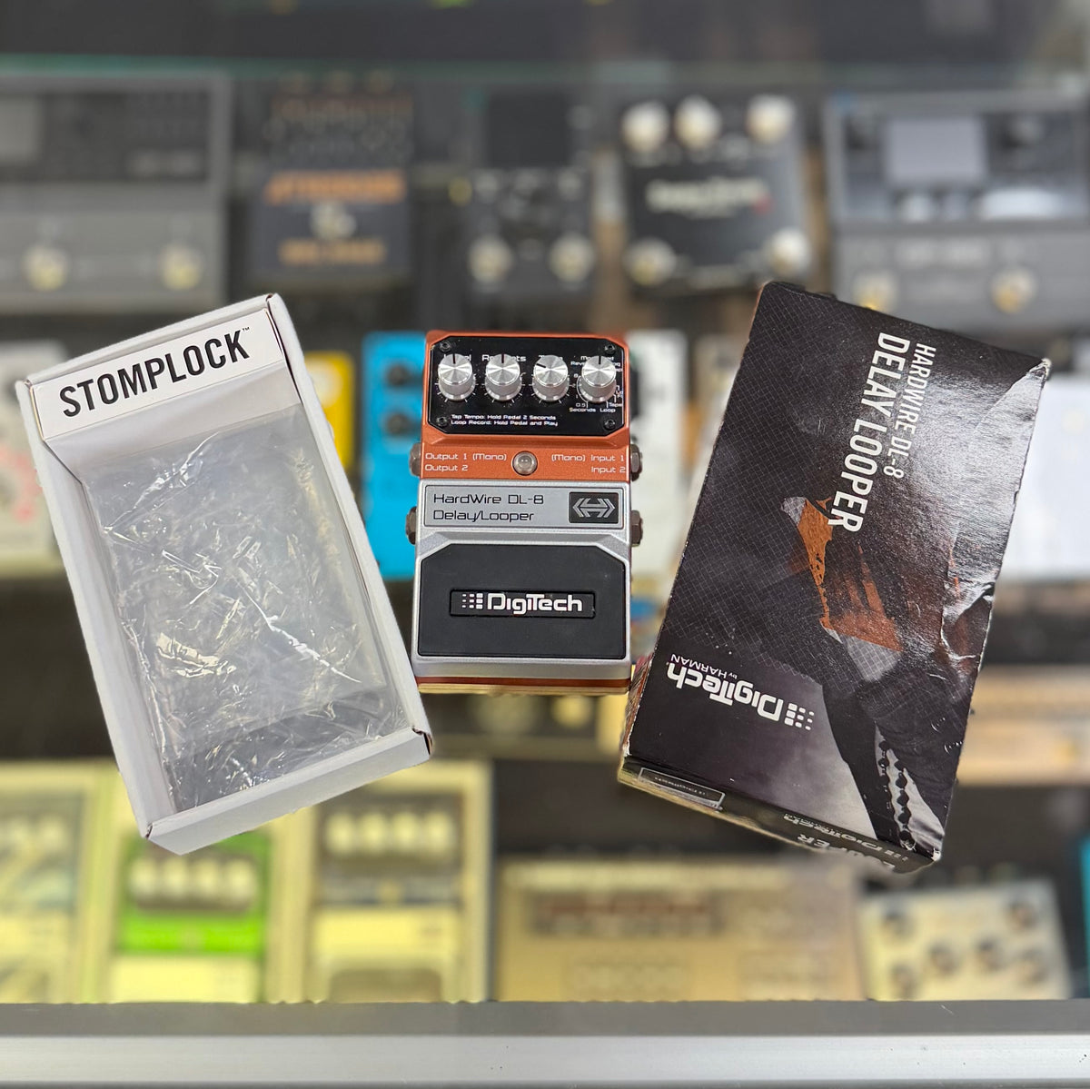 Digitech Hardwire DL-8 Delay/Looper Pedal - With Box (Pre Owned)