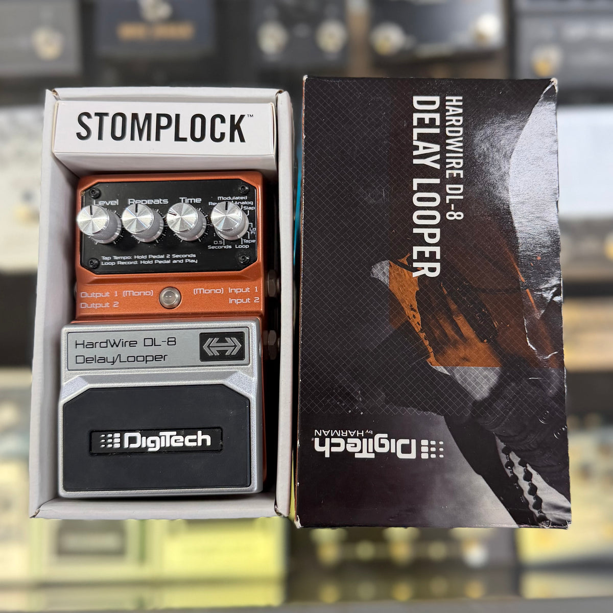 Digitech Hardwire DL-8 Delay/Looper Pedal - With Box (Pre Owned)