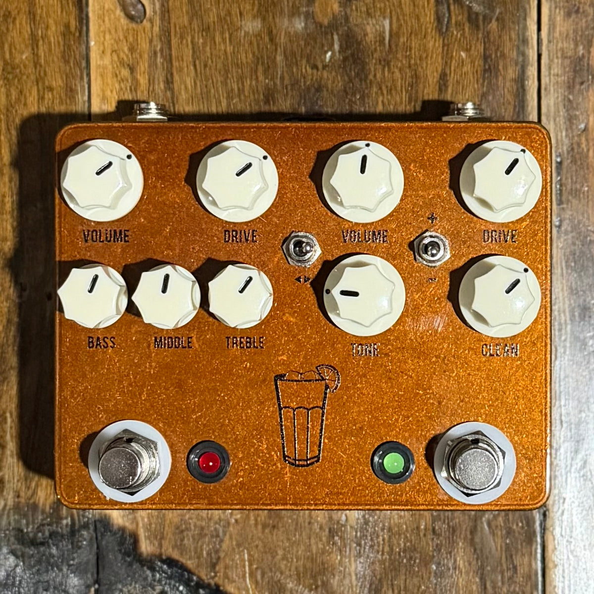 JHS Sweet Tea v3 Overdrive Double Fx Pedal ( Pre Owned ) 4453