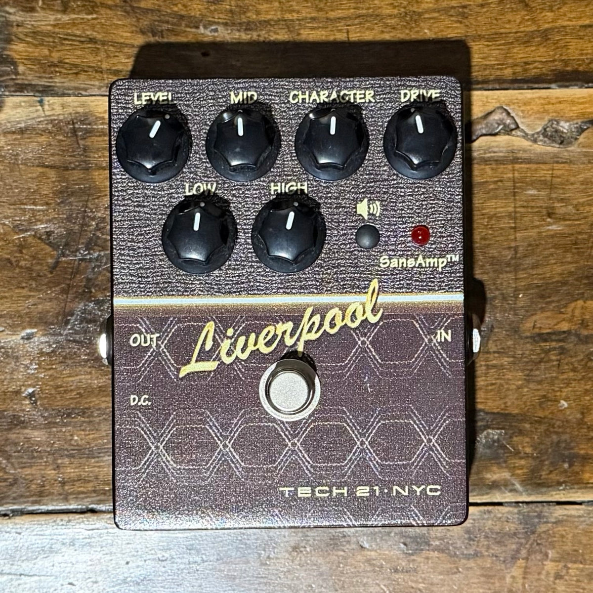Tech 21 SansAmp Character Series Liverpool V2 Overdrive Pedal ( Pre Owned ) 222251