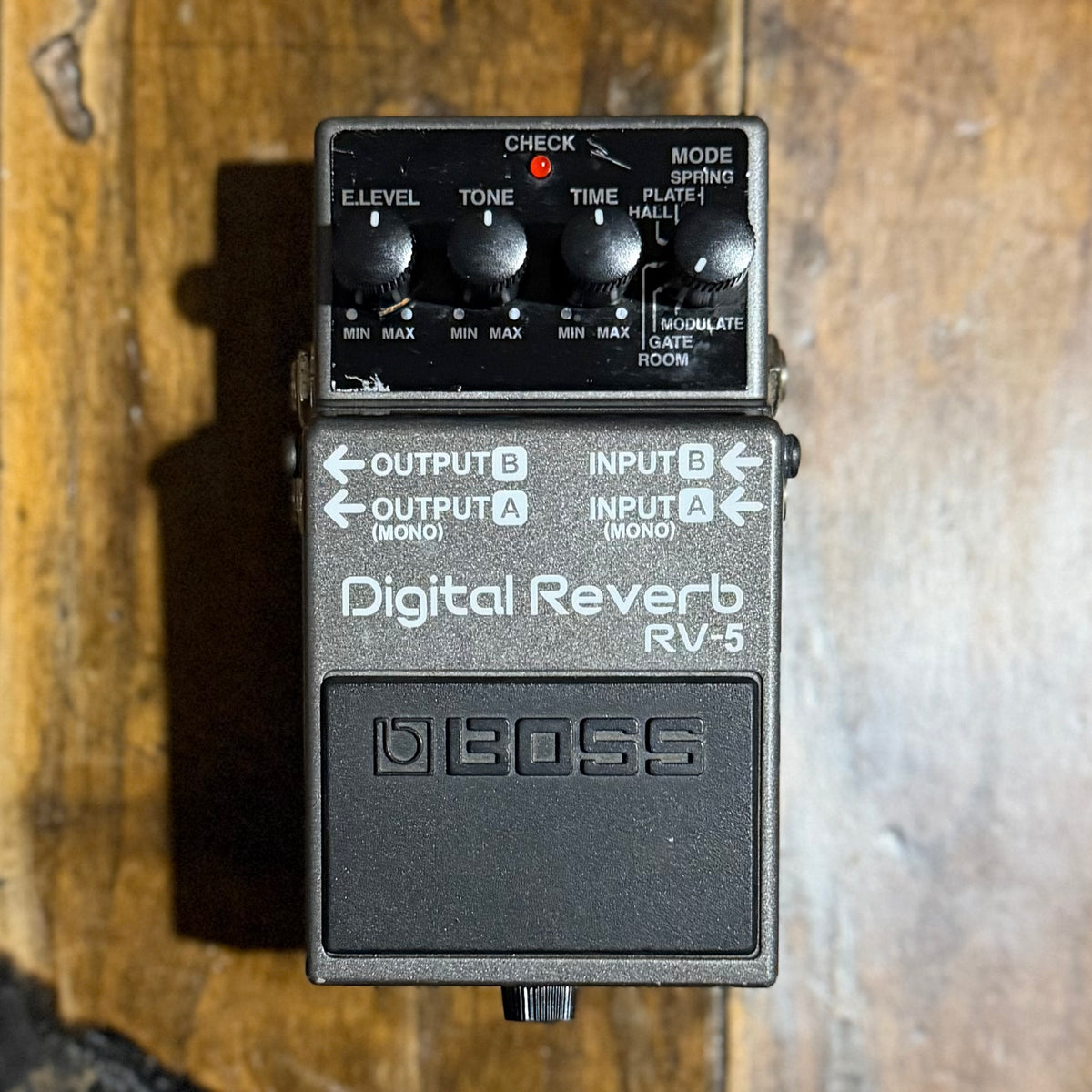 Boss RV-5 Reverb Pedal- October 2012 -Taiwan - ( Pre Owned ) K3C0494