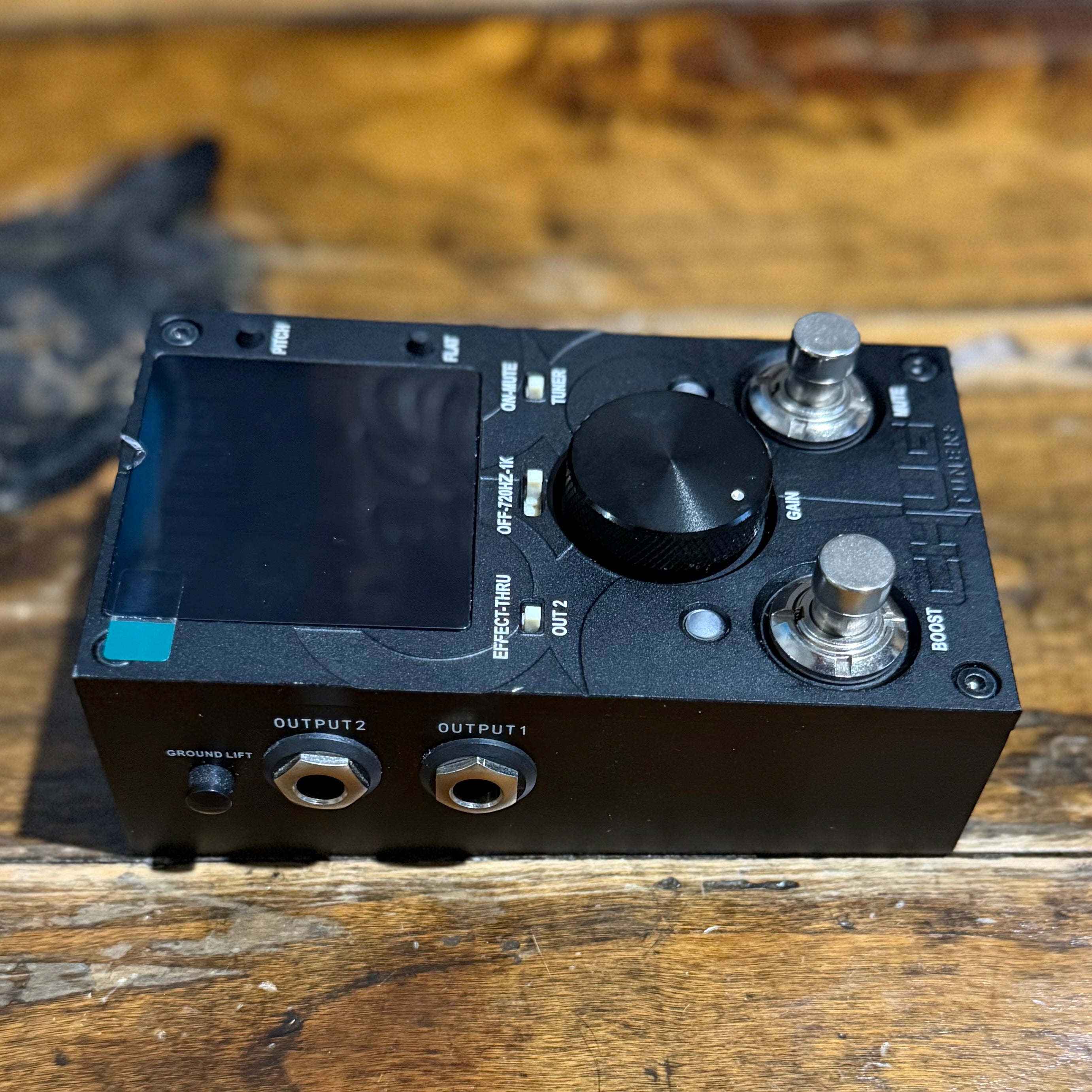 Solar Chug Tuner+ Stage Tuner & Boost Pedal | Fast Dispatch