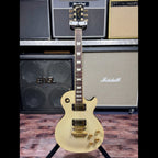 2000 Gibson Les Paul Standard Limited Edition Millennium – White Diamond Sparkle W/ Hardcase, Gold HW mod, etc . ( Pre Owned )