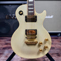 2000 Gibson Les Paul Standard Limited Edition Millennium – White Diamond Sparkle W/ Hardcase, Gold HW mod, etc . ( Pre Owned )