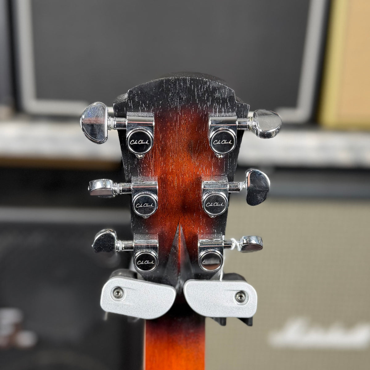 Cole Clark CCSAN1EC-LH-SMAH-SUN -LEFT HAND- Studio GA Acoustic Guitar - Spruce / Mahogany -SUNBURST W/- Deluxe Gig Bag