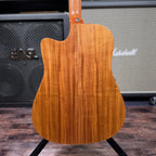 Cole Clark CCSFL1EC-BLBL Studio Dreadnought Acoustic Electric Guitar - Blackwood W/ Deluxe Gig Bag