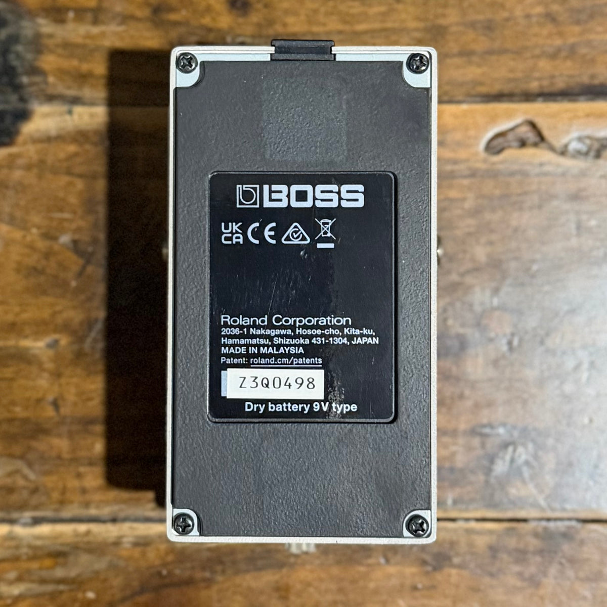 Boss DS-1-B50A 50th Anniversary Distortion Pedal (Limited) W- Box, Papers, etc. (Pre Owned) Z3Q0498