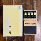 Boss AW-2 Auto Wah Pedal- Taiwan -June 1997( IN BOX) ( Pre Owned) CJ97492