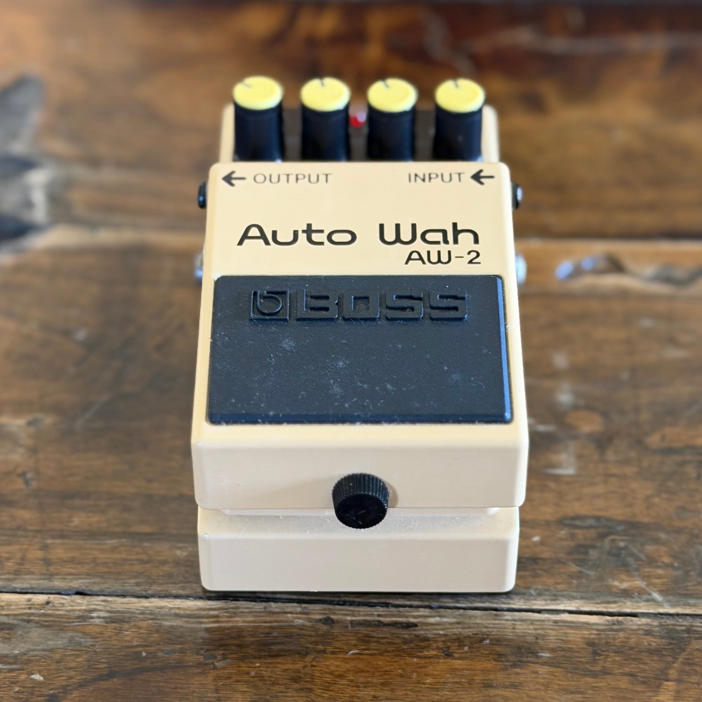 Boss AW-2 Auto Wah Pedal- Taiwan -June 1997( IN BOX) ( Pre Owned