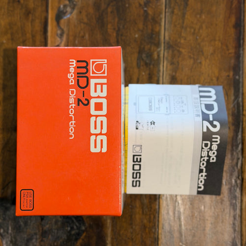 Boss MD-2 Mega Distortion Pedal- Taiwan -August 2013  W- Box ( Pre Owned) M3D9805