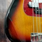 1997 Fender FRETLESS Precision Bass '62 Vintage Reissue JAPAN PB62-53 -Sunburst W/- Gig Bag ( Pre Owned )
