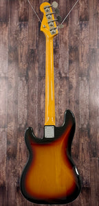 1997 Fender FRETLESS Precision Bass '62 Vintage Reissue JAPAN PB62-53 -Sunburst W/- Gig Bag ( Pre Owned )