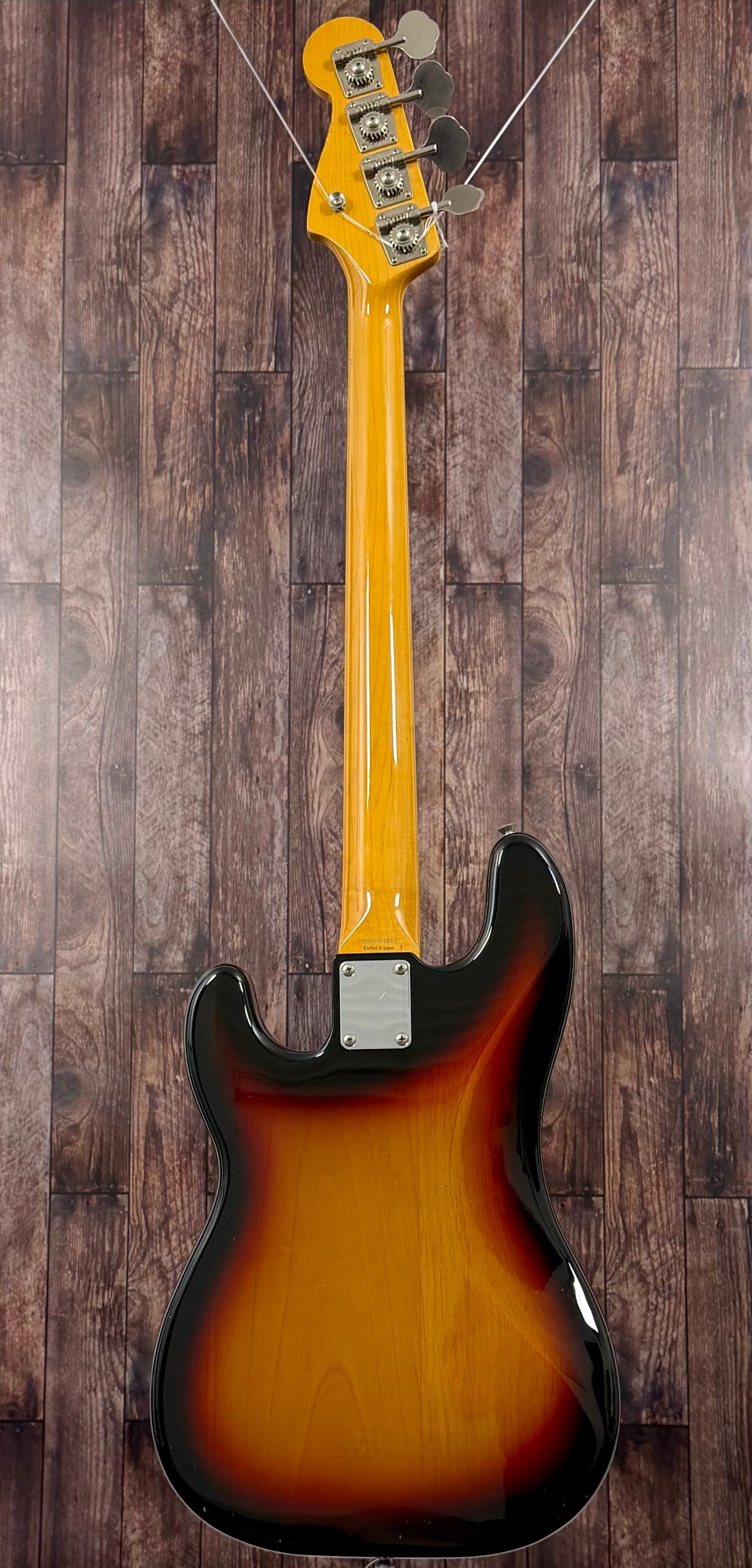 1997 Fender FRETLESS Precision Bass '62 Vintage Reissue JAPAN PB62-53 -Sunburst W/- Gig Bag ( Pre Owned )