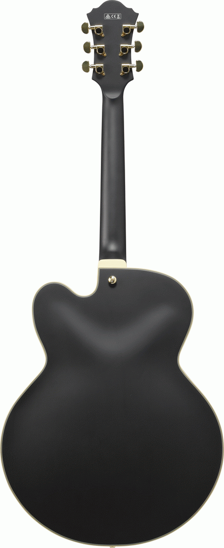 Ibanez AF75G BKF Artcore Traditional Hollow Body Electric Guitar - Black Flat-Ibanez-Infinite Music