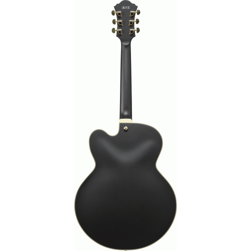 Ibanez AF75G BKF Artcore Traditional Hollow Body Electric Guitar - Black Flat-Ibanez-Infinite Music