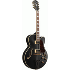 Ibanez AF75G BKF Artcore Traditional Hollow Body Electric Guitar - Black Flat-Ibanez-Infinite Music