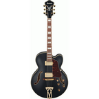 Ibanez AF75G BKF Artcore Traditional Hollow Body Electric Guitar - Black Flat-Ibanez-Infinite Music