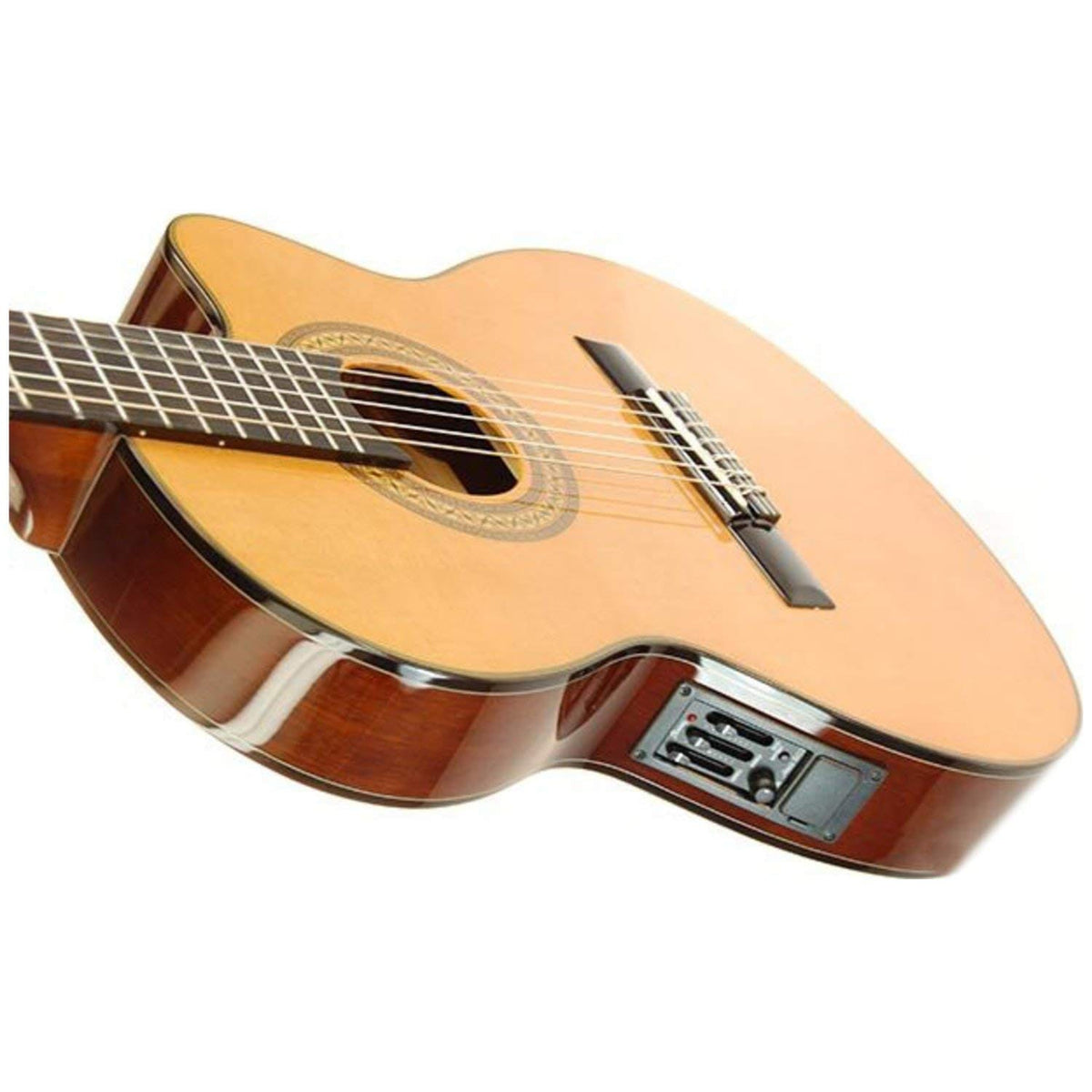 Ibanez GA5TCE Thinline Cutaway Classical Guitar with Pickup-Ibanez-Infinite Music